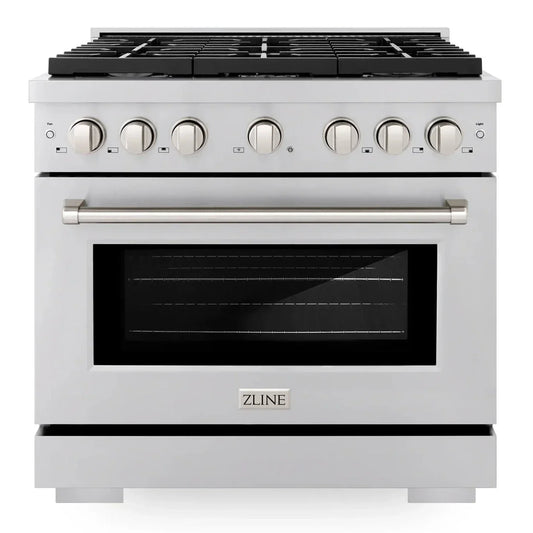 ZLINE Paramount Gas Range Convection Oven 6 Burners 91.4cm SGR36