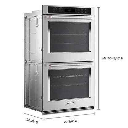 KitchenAid 5.0 cu ft Double Wall Oven with Air Fry