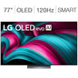 LG 77-inch OLED evo AI C5 4K Smart TV Bundle