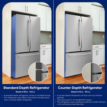 LG Counter-Depth MAX French Door Refrigerator 91.4cm 750.4L LRFLC2706S