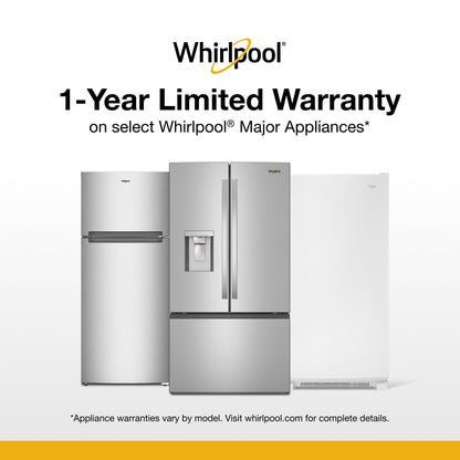 Whirlpool French Door Refrigerator 91.3cm 843.8L WRMF3336SZ