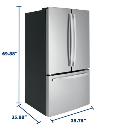 GE French Door Refrigerator 90.8cm 764.6L GNE27JYMFS