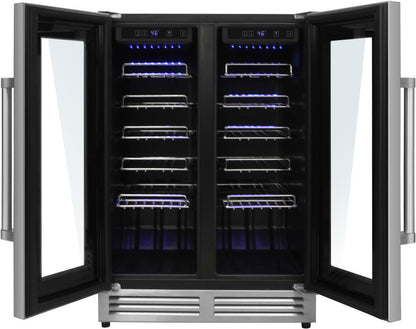 THOR Kitchen Dual Zone Wine Cooler 61cm TWC2402