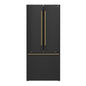 FORNO Espresso Gallipoli French Door Refrigerator 76cm 495.6L FFFFD1974-31BLK