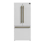 FORNO Espresso Gallipoli French Door Refrigerator 76cm 495.5L FFFFD1974-31WHT