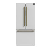 FORNO Espresso Gallipoli French Door Refrigerator 76cm 495.5L FFFFD1974-31WHT