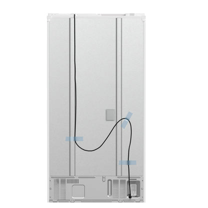 FORNO Espresso Moena French Door Refrigerator 91.4cm 543.7L White