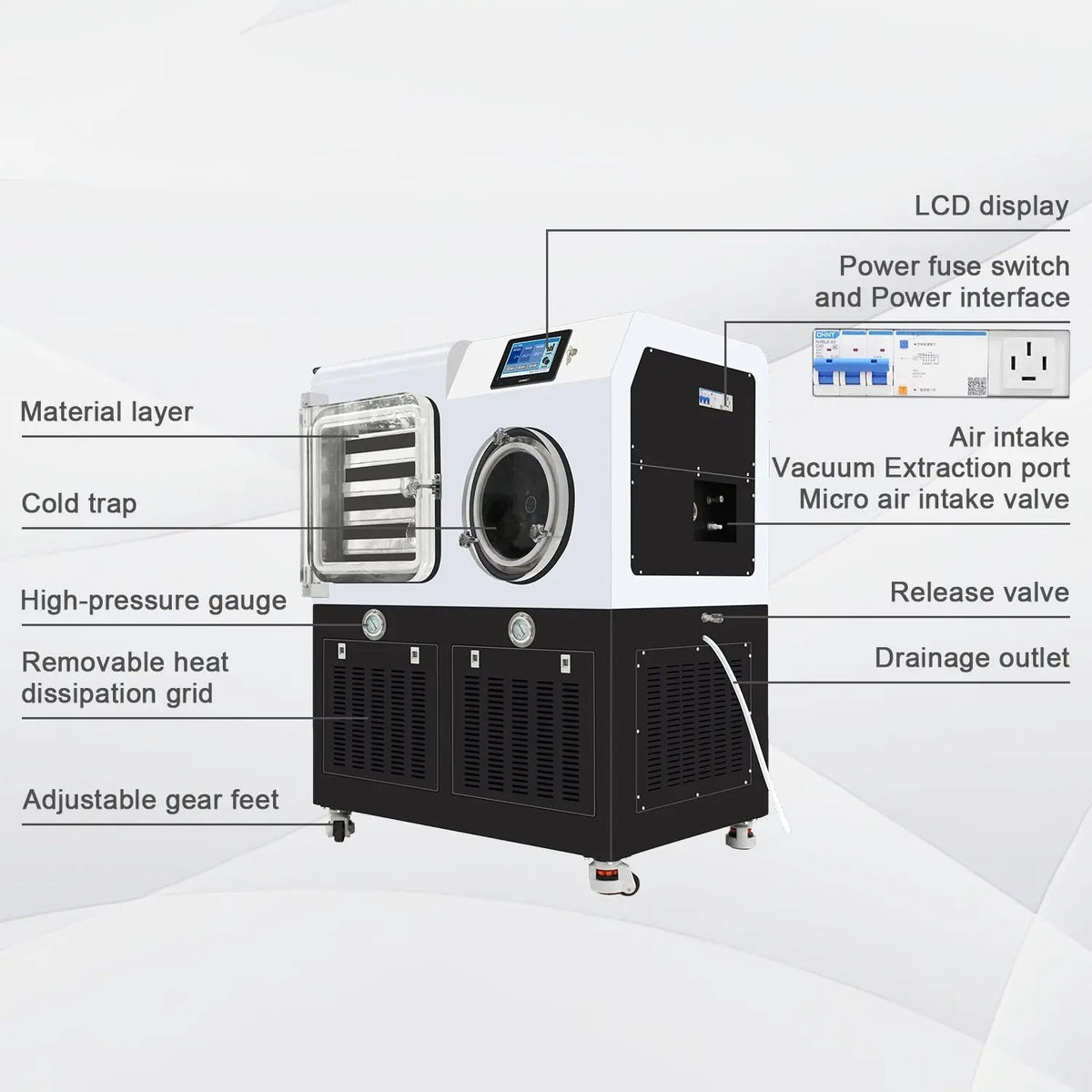 StonyLab In-Situ Square Cabin Freeze Dryer -80°C