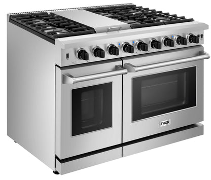 THOR Kitchen Double Oven Gas Range 121.7cm 192.6L LRG4807U