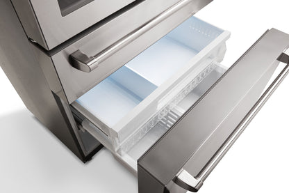 THOR Kitchen French Door Refrigerator 91cm 623L Stainless Steel TRF3601FD