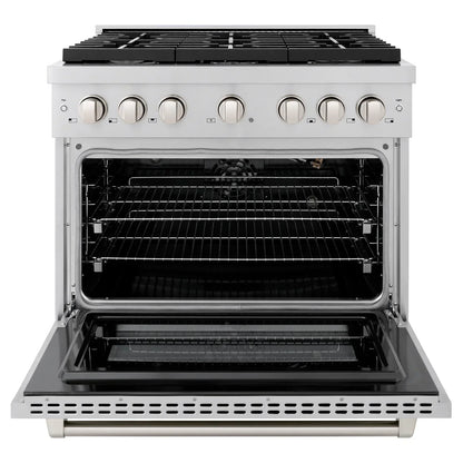 ZLINE Paramount Gas Range Convection Oven 6 Burners 91.4cm SGR36
