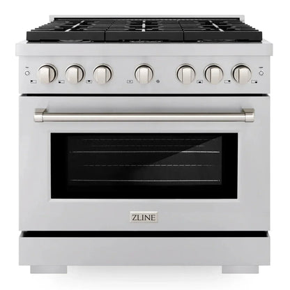 ZLINE Paramount Gas Range Convection Oven 6 Burners 91.4cm SGR36